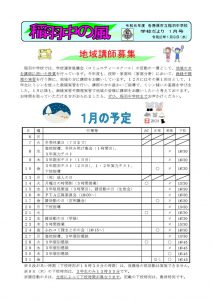 R1 稲羽中の風 1月号のサムネイル
