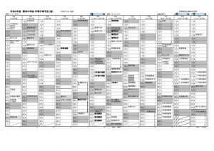 R2 年間行事予定(保護者用)のサムネイル