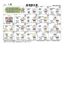 R7.1月献立表のサムネイル